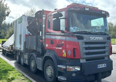 Convoi exceptionnel de matériel industriel hors gabarit par ALP Levage