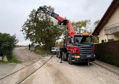 Évaluation des points de levage et contraintes de site par ALP Levage en Haute-Savoie