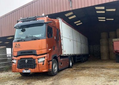 Camion FMA ALP Levage pour transport sécurisé en vrac de matériaux en Haute-Savoie
