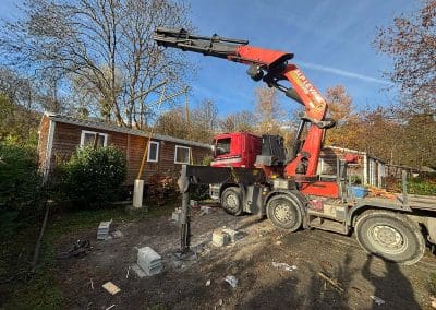Inspection professionnelle des points de levage sur site avant intervention par ALP Levage