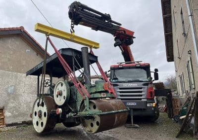 Transport et manutention de machines-outils industrielles par ALP Levage Haute-Savoie
