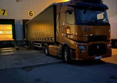 Transport de vrac et matériel lourd sur chantier par ALP Levage en Haute-Savoie