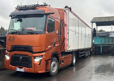Camion de transport ALP LEVAGE pour transport de matériel et marchandises